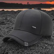 everyday essential premium mens baseball cap sun protection stylish solid color dad hat for outdoor sports perfect gift for dad details 1