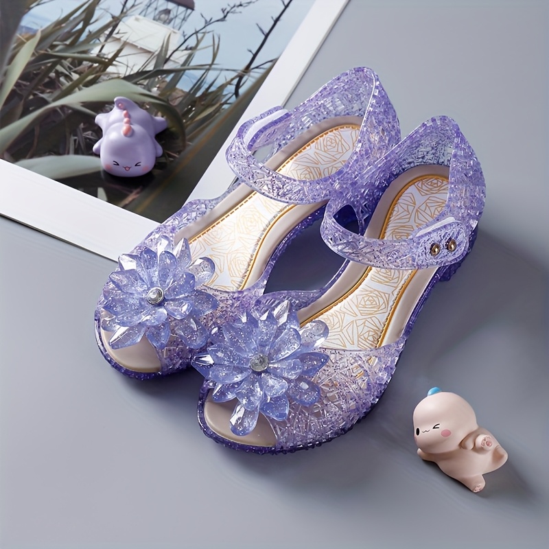 flat princess dress up shoes RIJOPUTY Princess Dress Up Shoes Girls Size 13 Dress Shoes Little Girls  Dress Toddler Flats Girls Mary Jane Girls Ballet Flats Sandals Girls, White  5.5-6 Years