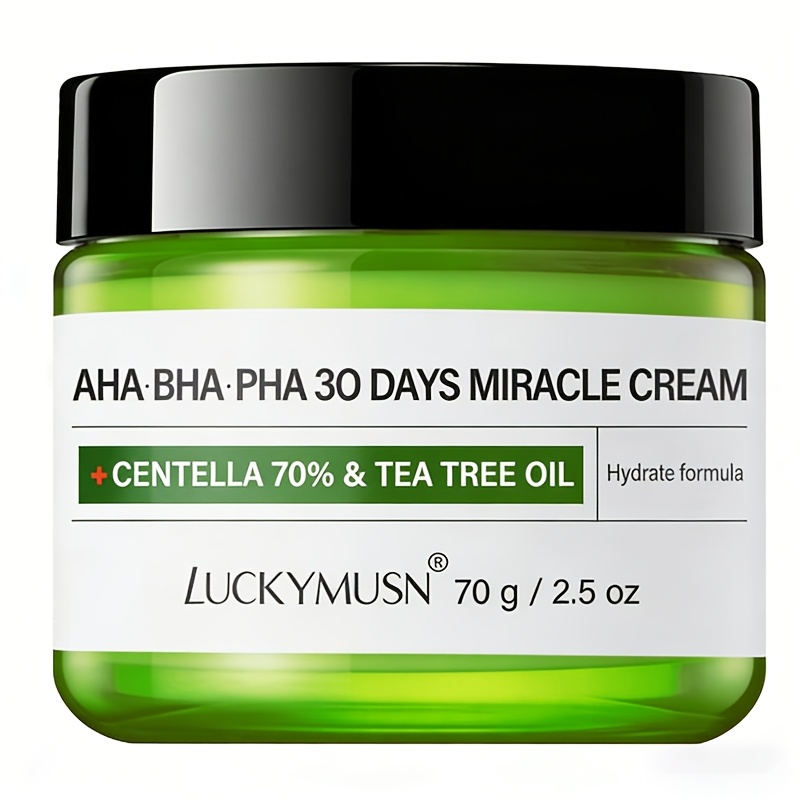 Image of Cream, With Salicylic Acid Vitamin C, Centella Asiatica, Oil, Moisturizing, Balances Oil, Makes Skin Smoother And More , Easily Absorbed, Suitable For Types
