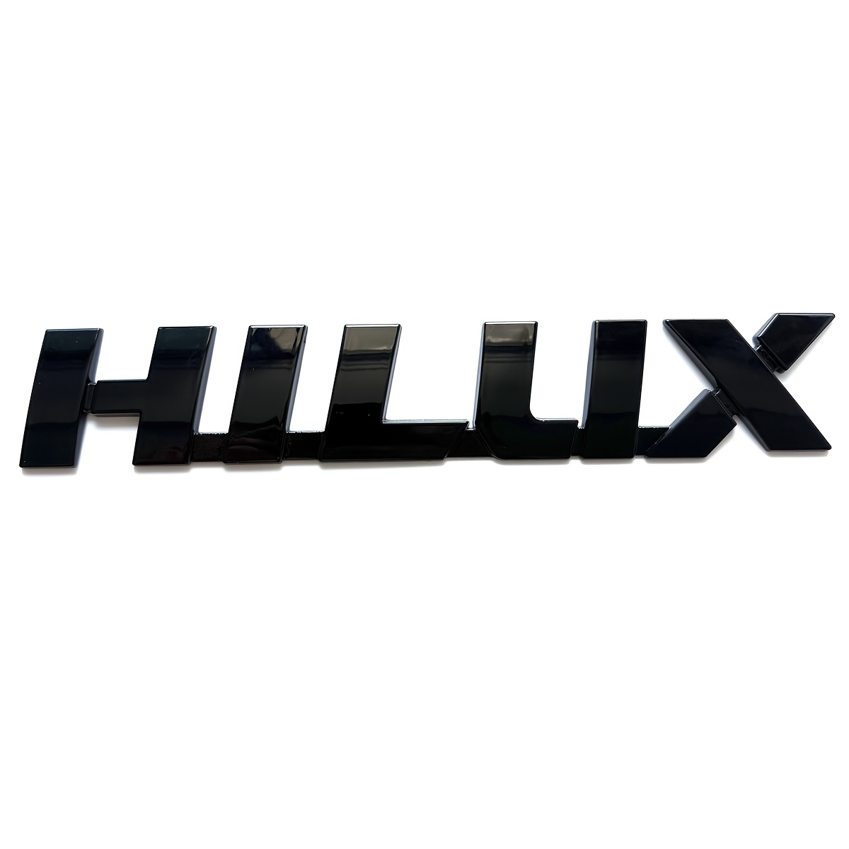 TEMU Metal 3d Hilux Car Emblem Sticker, Suitable For Cars, Motorcycles, Suvs, Hood, Trunk, Fender, Side Door, And Body Decorative Decal Accessories