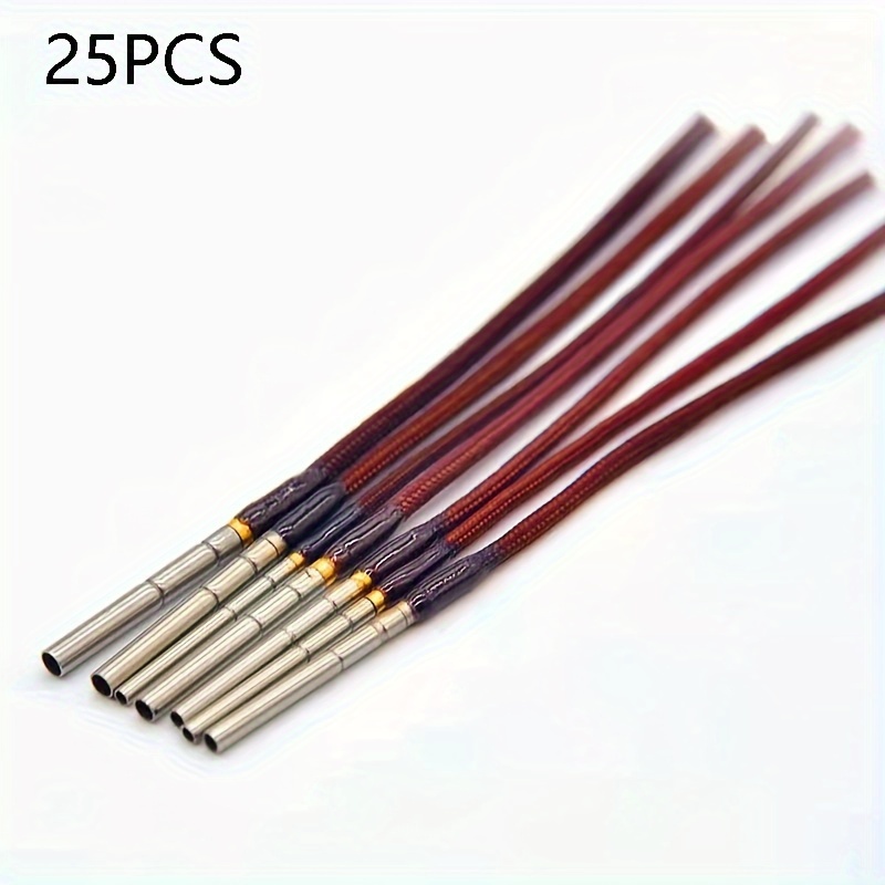 Image of 25pcs Lot Fishing Rod Tip Rotatable Wire Line Swivel Ring Universal Swivel Head Stainless Degree Fishing Rope Fishing Additions