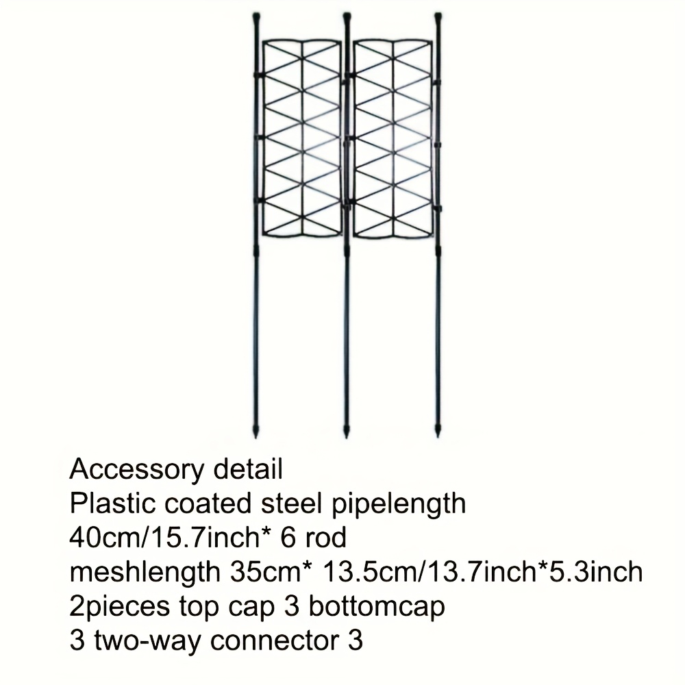 E-shop 8er-Set Pflanzen Rankgitter, Robustes Garten Rankgitter für Kletterpflanzen im Freien, Multifunktionale Pflanzenstütze Pflanzen Rankgitter,