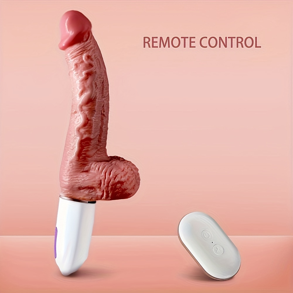 Silicone Electric Dildo Vibrator 3 in 1 Vibration Warming Temu