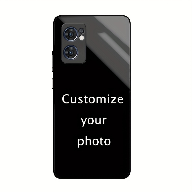 TEMU Personalized Phone Case With Acrylic Mirror Back, Suitable For Oppo Find X2/x2 Pro/x2 Lite/x3/x5/x6/x7/x8 Ultra/5g, Cute Couple Selfie Pattern