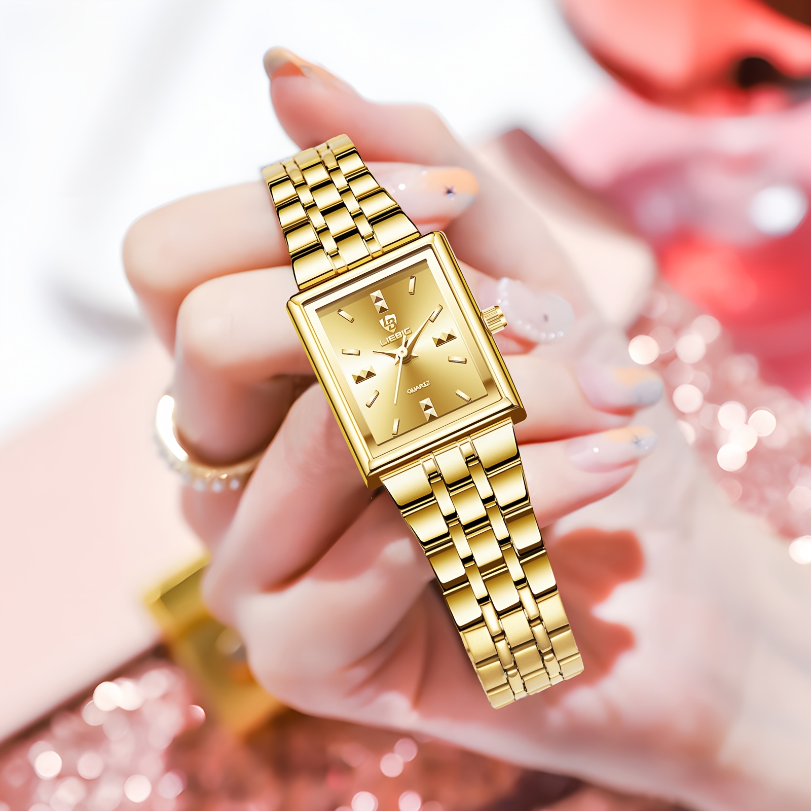   x liebign womens 4  quartz watch   features a watch with stainless steel strap a bracelet a band removal tool and a watch box 3atm ideal valentines day present for her