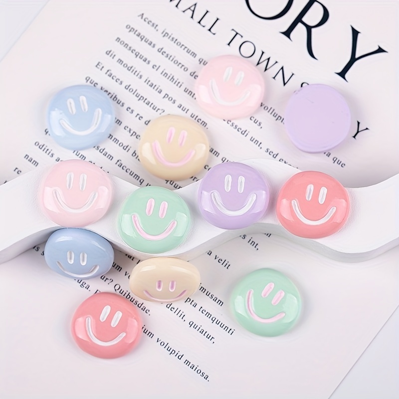 6pcs Face Refrigerator Magnets - Waterproof, Lightweight, Assorted Colors