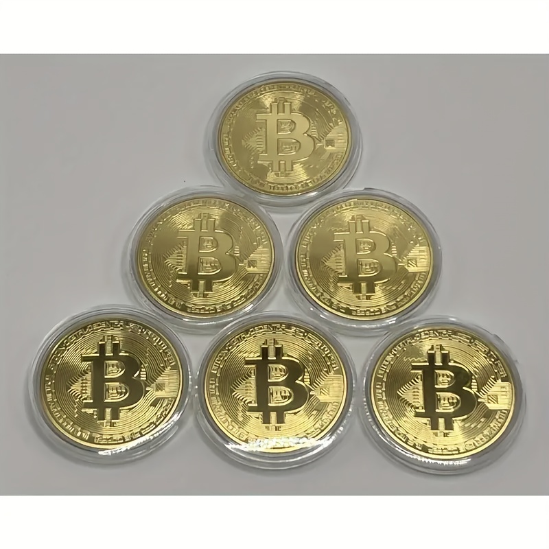 Replica Coin 6pcs Commemorative Coin Series - Physical With Gift Box - Suitable For Business Gifts And Craft Enthusiasts, Holiday Gifts For , Holiday Gift Ideas
