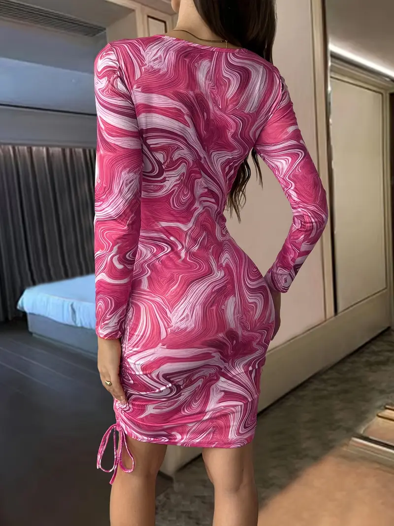 Printed Satin Tight Dress Prettygarden Women's Bodycon Maxi Dress Fall Spring Fashion Long Sleeve Floral Print Printed Satin Tight Dress Prettygarden Women's Bodycon Maxi Dress Fall Spring Fashion Long Sleeve Floral Print