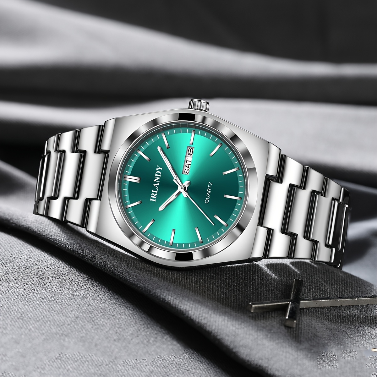 Image of New High-end Luxury Men's Business Quartz Watch, Comfortable Daily Wear, Valentine's Day, Christmas, Birthday Gift, Daily Present