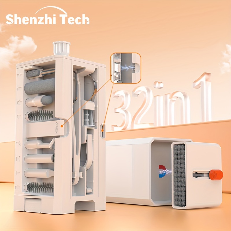 

Shenzhi 32 In 1 Cleaning Kit Cleaning Pen For Pc Laptop Phone Headphones For