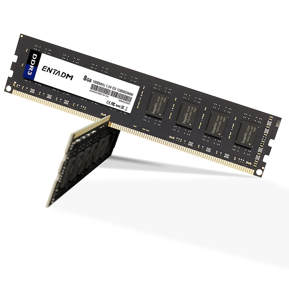 

Entadm Ddr3 For 4x8gb, 1600 Pc3 Memory, 1.5v U-dimm For Desktop Computers