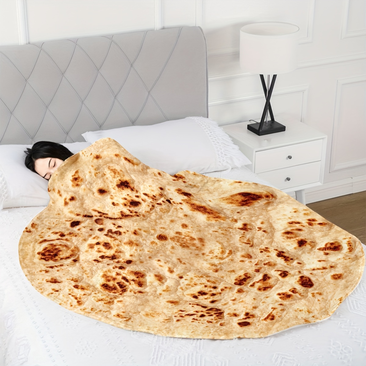 Tortilla Blanket Gravity Pizza Blanket Weighted Pizza Hut Blanket - Main Image