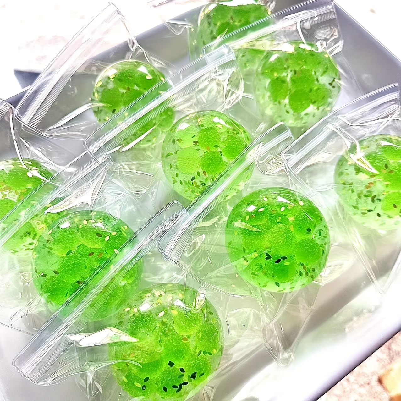 Green Grape Slime Stress Ball