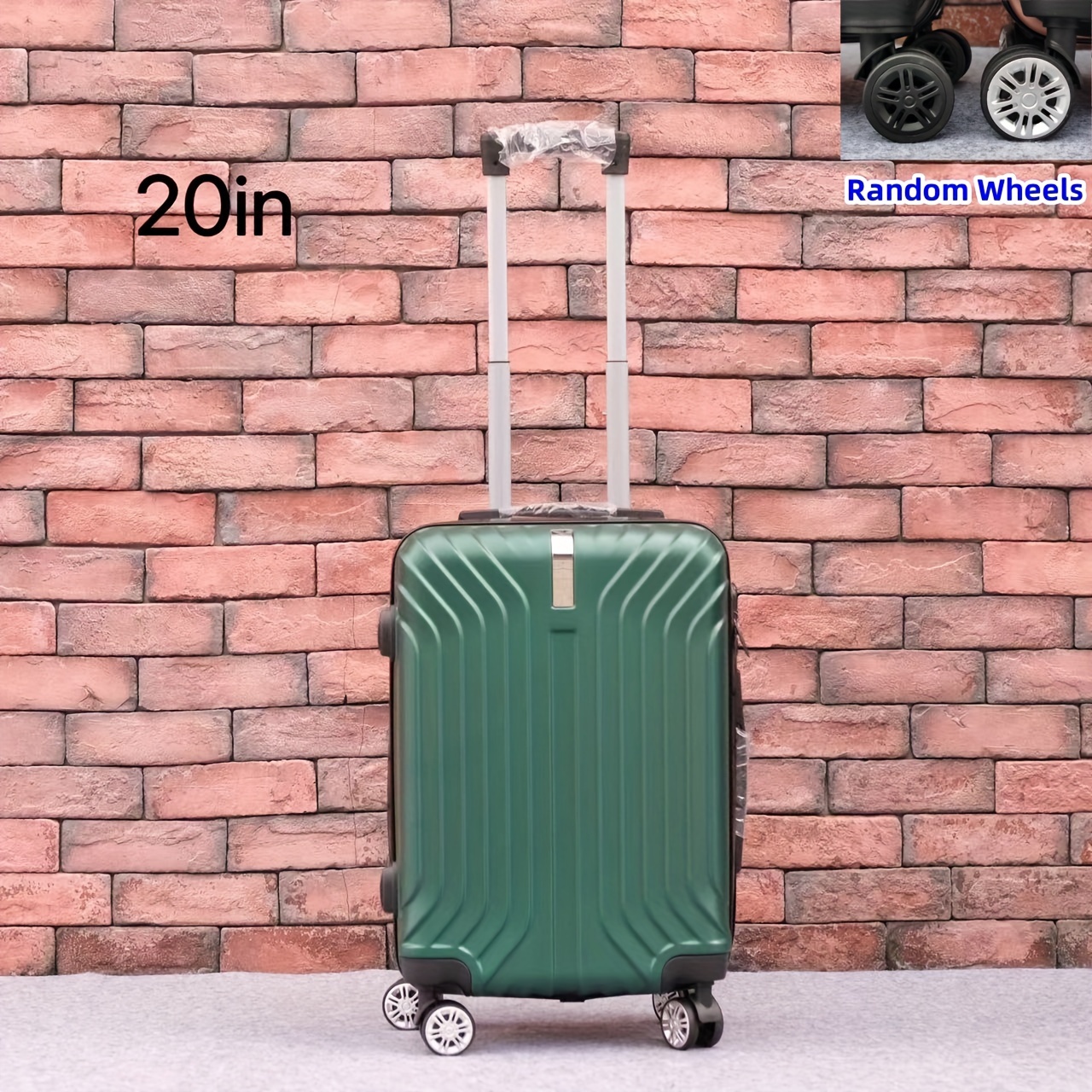 Front Fastening Business Luggage Trolley Case Universal Wheel Men and Women  Boarding 20-Inch Suitcase