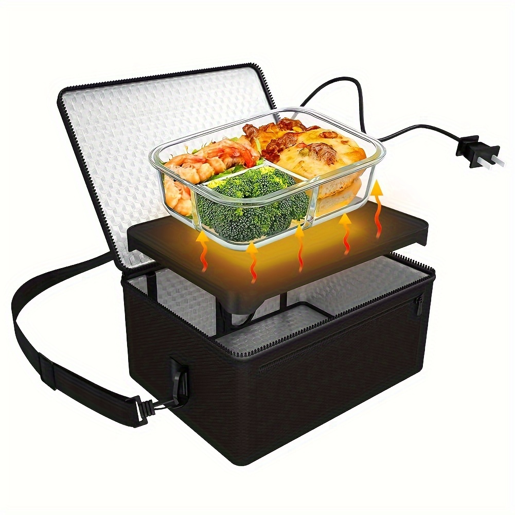 

Portable , 12v 110v Car Portable Personal Box For Meals Reheating & Raw Cooking For /camping//