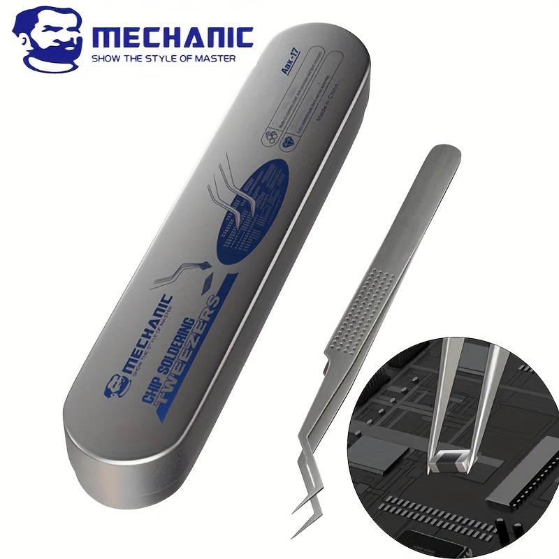 

Mechanic Aax-17 Stainless Steel Tweezers Wire Clamping - Non-slip, Wear-resistant Home Improvement Tool