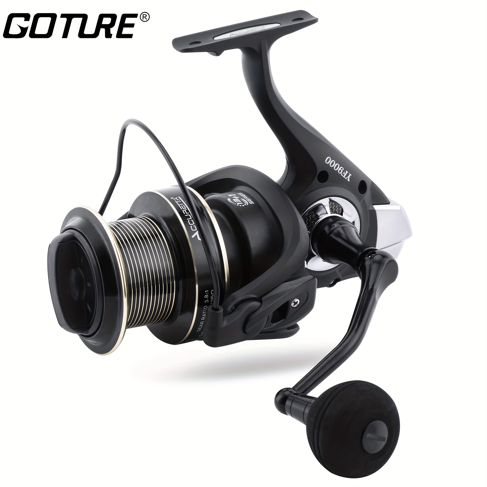 Leo High Speed Fishing Long Cast Reel Metal Head 5.5:1 Ratio