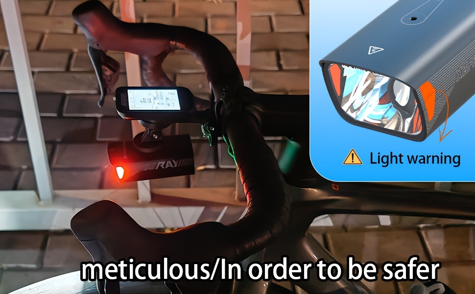 KING KONG X6pro LED Bicycle Light cut-off line USB Rechargeable Front Bike Light, with Mounting Bracket, Multiple Modes, High Brightness Suitable for Night Riding Mountain Bikes and Road Bicycles new2025