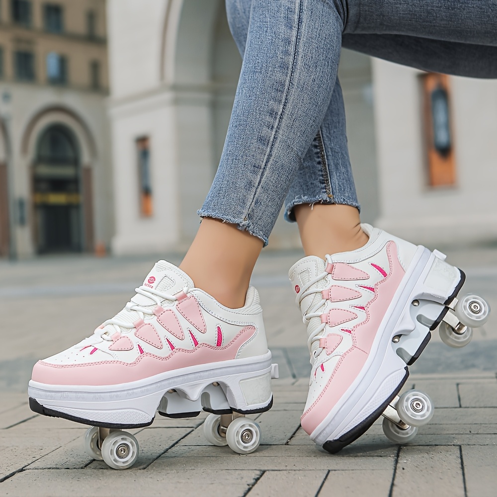 Kick Roller Rolling Shoes Price Unisex Large Four Wheel Roller