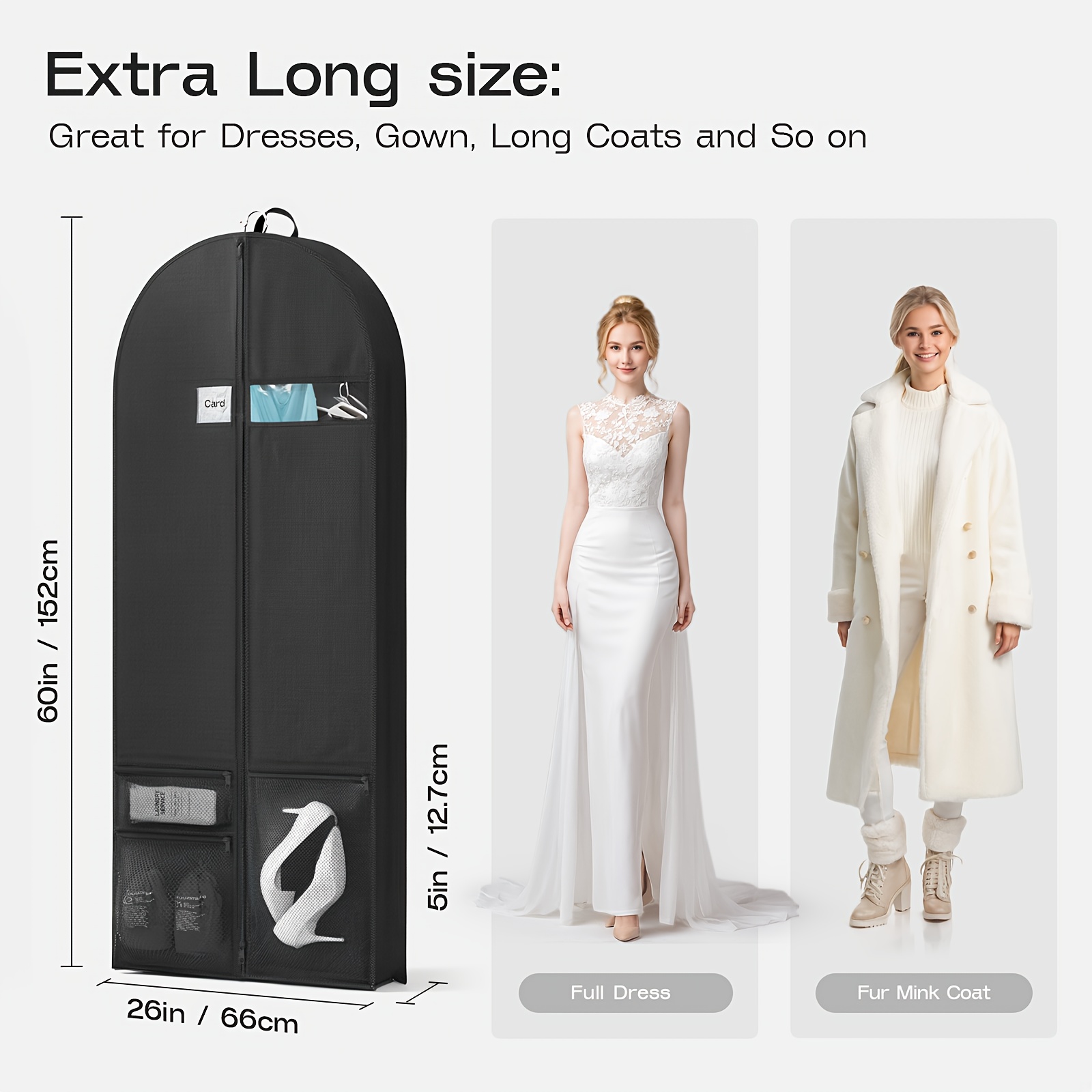 chinese dress ladies Your Bags Wedding Dress Garment Bag - Garment Bags for Travel & Hanging  Clothes or Storage Preservation - 72