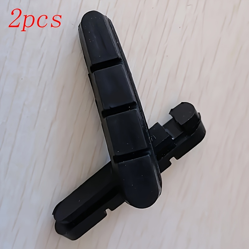 2pcs High-performance Road Bike Brake Pads, Suitable For Models - Essential Riding Safety Additions