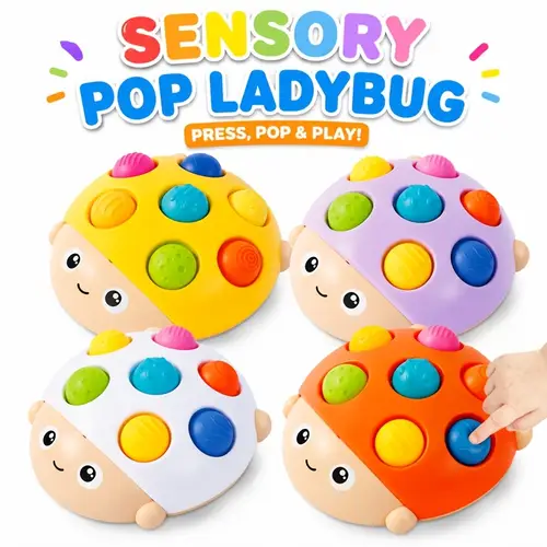 Random Image Catoon toy popit sold on Temu United States