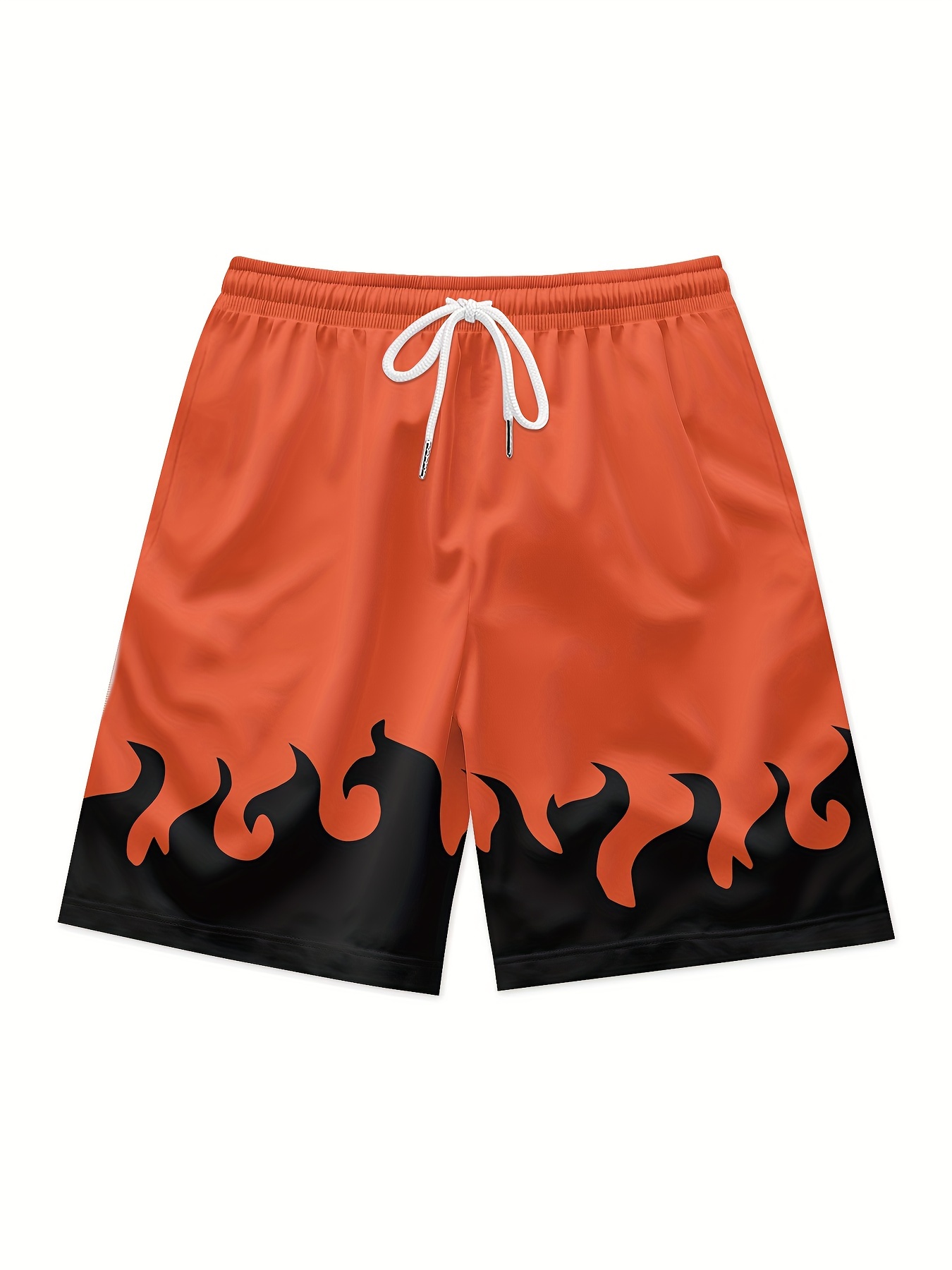 flame shorts sold on Temu United States