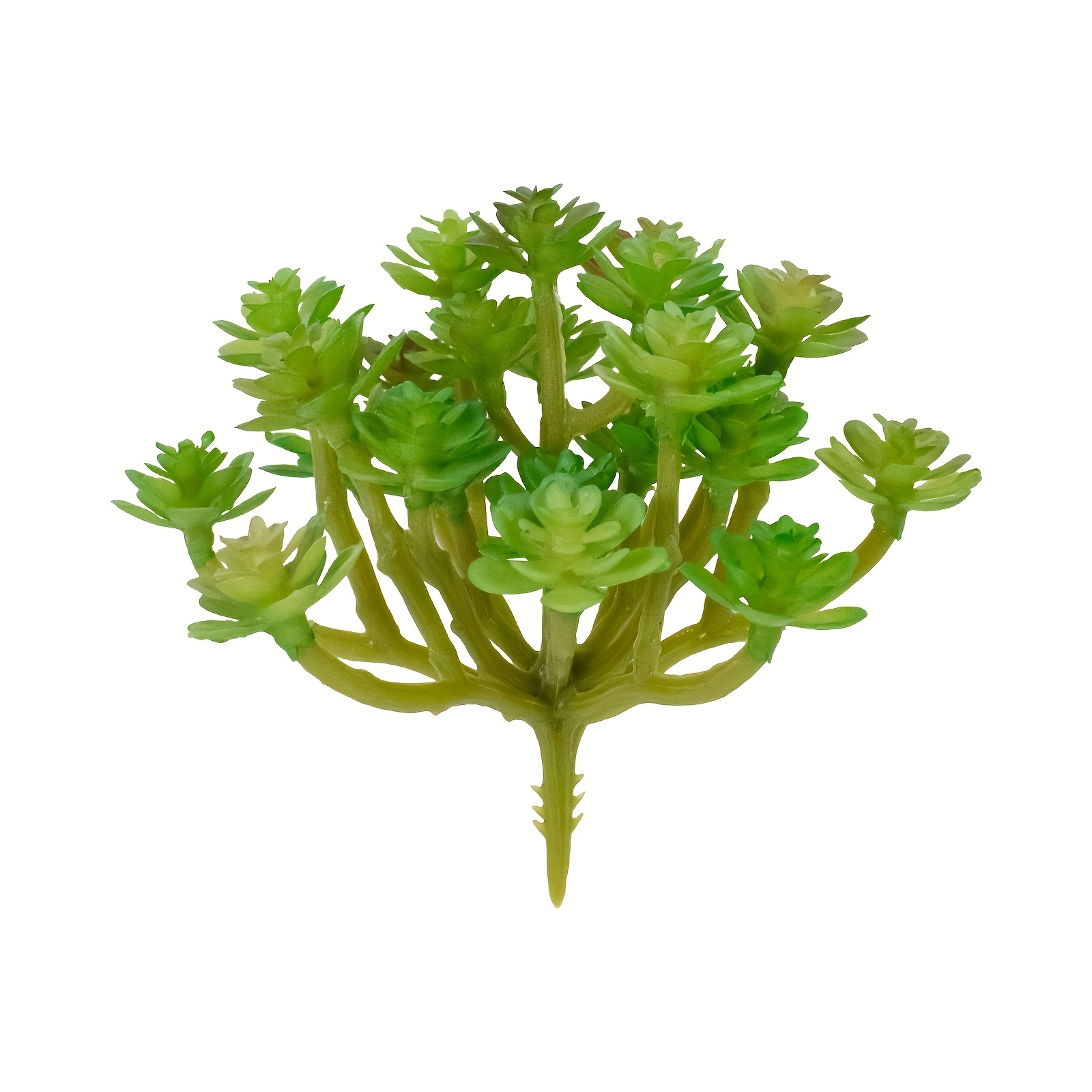 Image of 2pcs Of Artificial Succulent Plants - Vibrant And Realistic , Perfect For Home, Office, And Garden Decoration, Embodying Rustic Style, Ideal For Party, Ceremony, And Landscape Decorative Additions