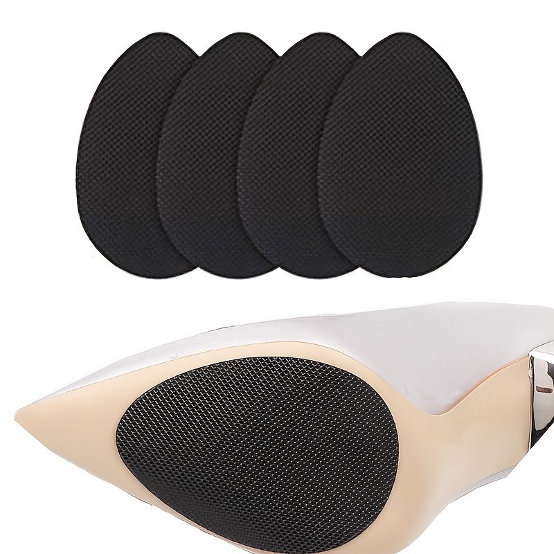 

2/4/8 Pairs Self-adhesive Shoe Grip Pads, Anti-slip Covers For Men And Women, Traction High Heels Accessories, Thermoplastic Rubber Material