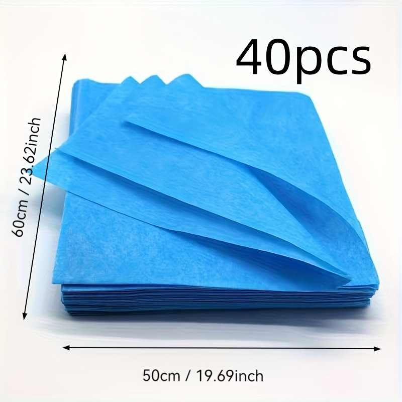 TEMU 40 Piezas de Forros Desechables para Jaulas de Loros - Absorbentes, Fáciles de Limpiar y Duraderos, Tapetes de Limpieza para Aves en Spandex,