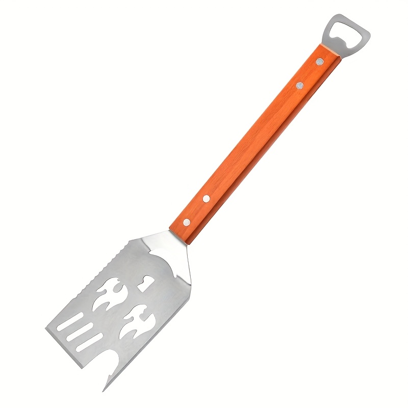 1pc Grill Shovel For Outdoor Grill - Stainless Steel Shovel For Bbq, Perfect Grill Tool For Outdoor Barbecues And Camping Cookouts