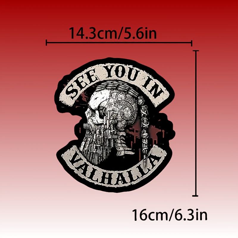 TEMU Unique Vaha Stickers - For - Trucks - Laptops - Suitcases - Bumpers - Window Table Prints