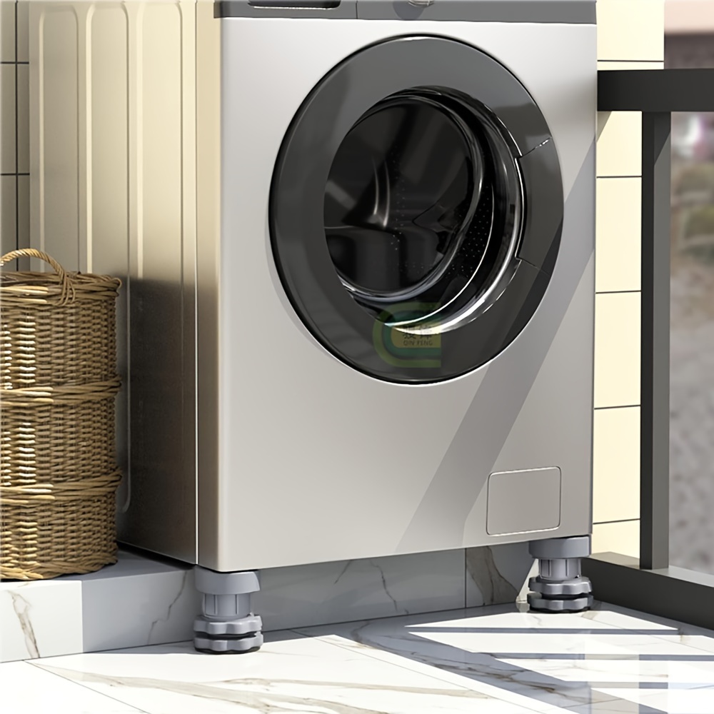 8pcs Antivibration Pads For Washing Machine, Adjustable Dryer Dampening And Noise Reduction