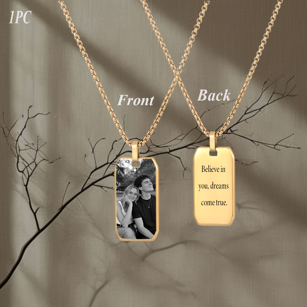 E-shop " Understanding " DIY Exklusives Halsband mit individuellem Anhänger. Das Canvas ist der leere Anhänger, Ihre sanfte Neigung ist der
