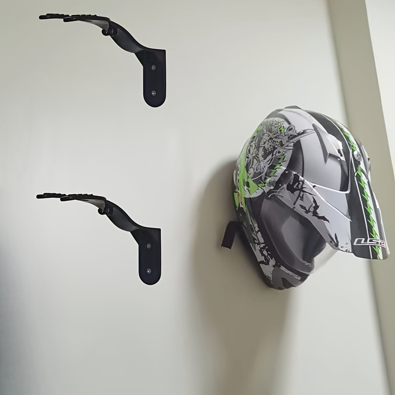TEMU Juego de 2 piezas de soporte de pared duradero para y llaves - Acabado para ahorrar , accesorio de almacenamiento de herramientas | Ganchos