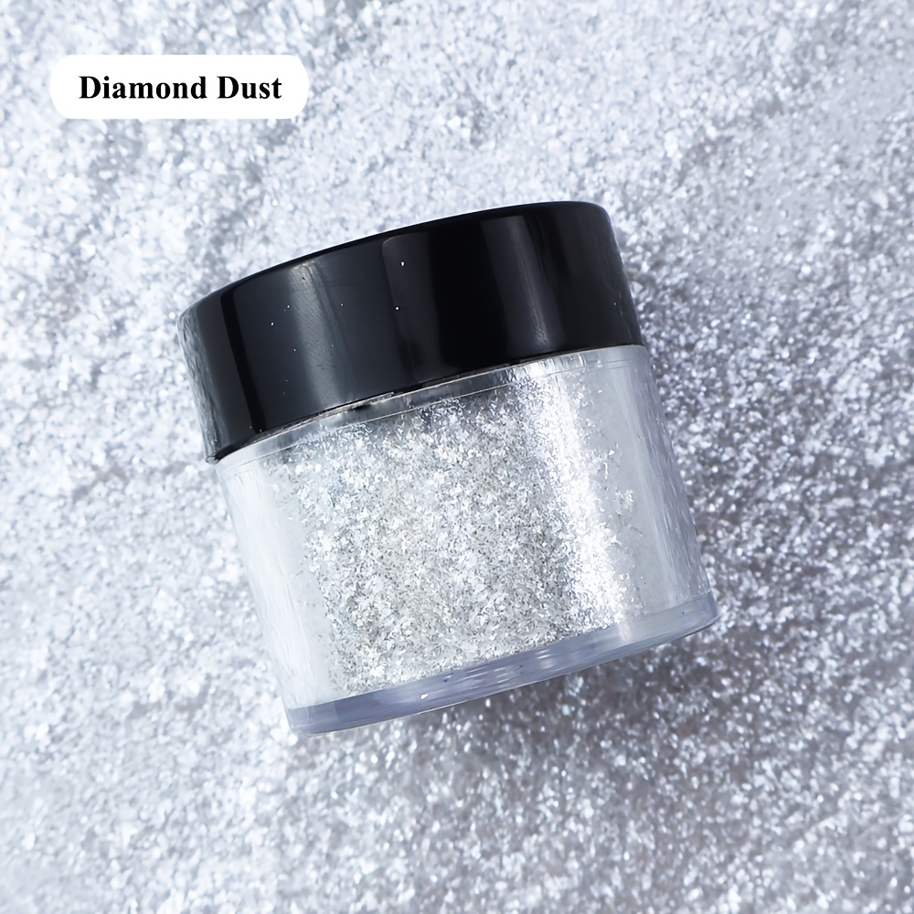 

1pc Super Sparkling Diamond Dust Powder, Magic Flour, For Resin, Epoxy, Jewelry Making, And Diy Crafts, With No Power Required