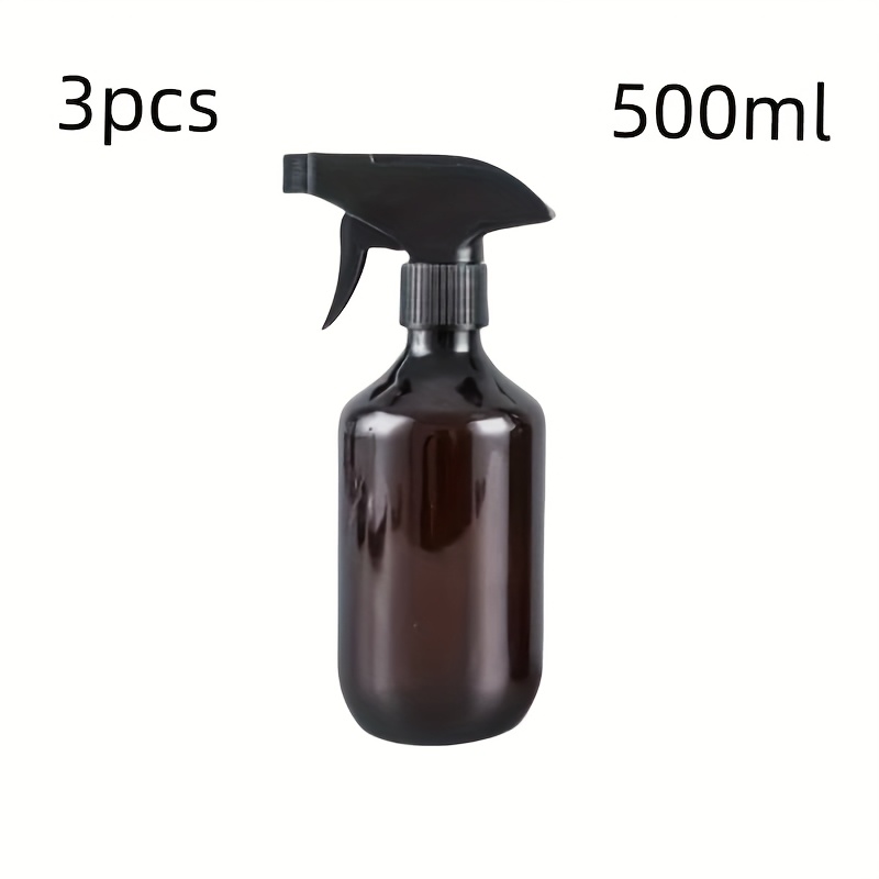 TEMU 3pcs Spray Bottles With - Durable Plastic, , Ideal For Cleaning Solutions, Gardening, And Skincare Products, Bottles