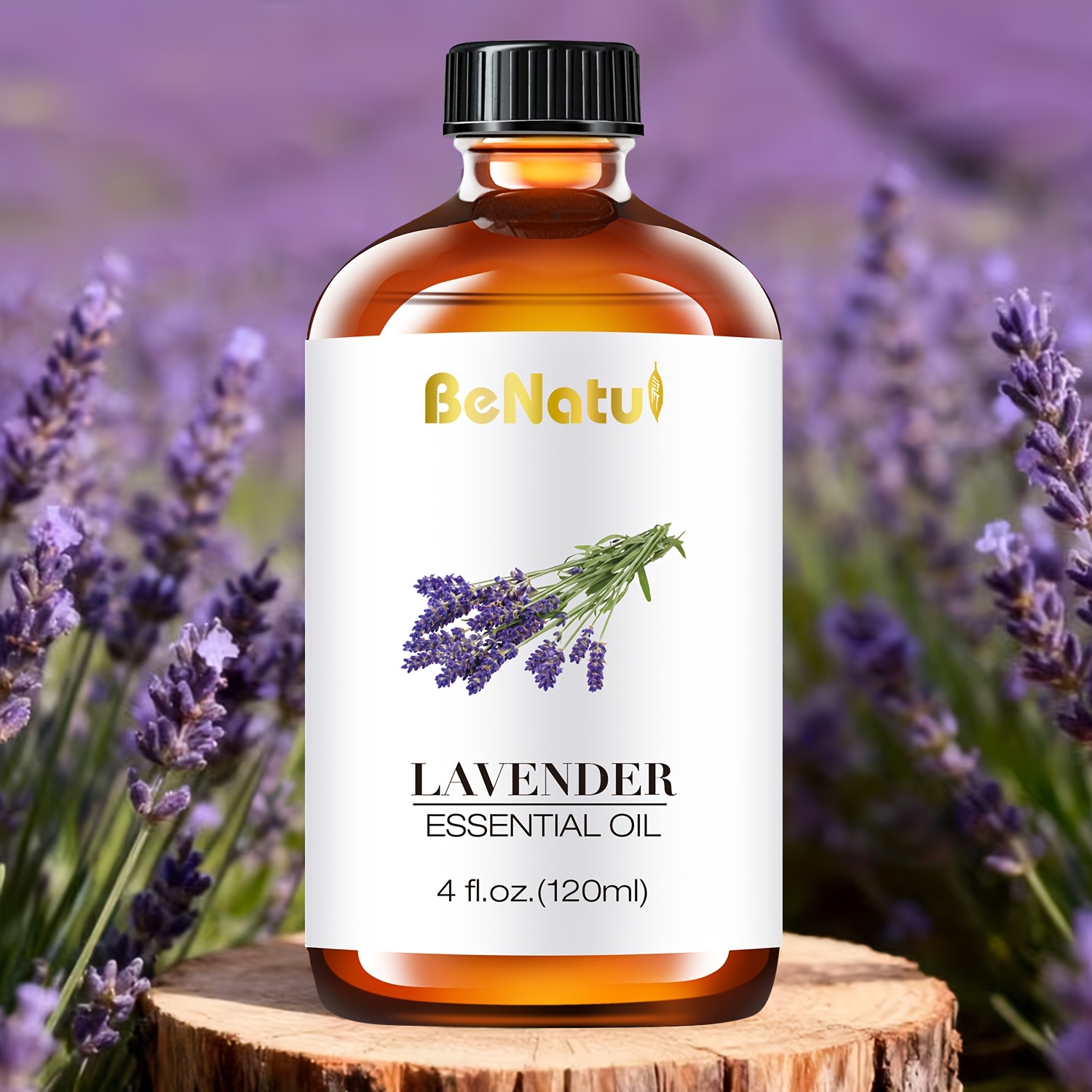 TEMU Huile Essentielle 120ml : Lavande, Poivrée, Rose, Huile de Vanille de Coco pour Massage et Soin de , Huile de Massage Hydratante à de Plantes