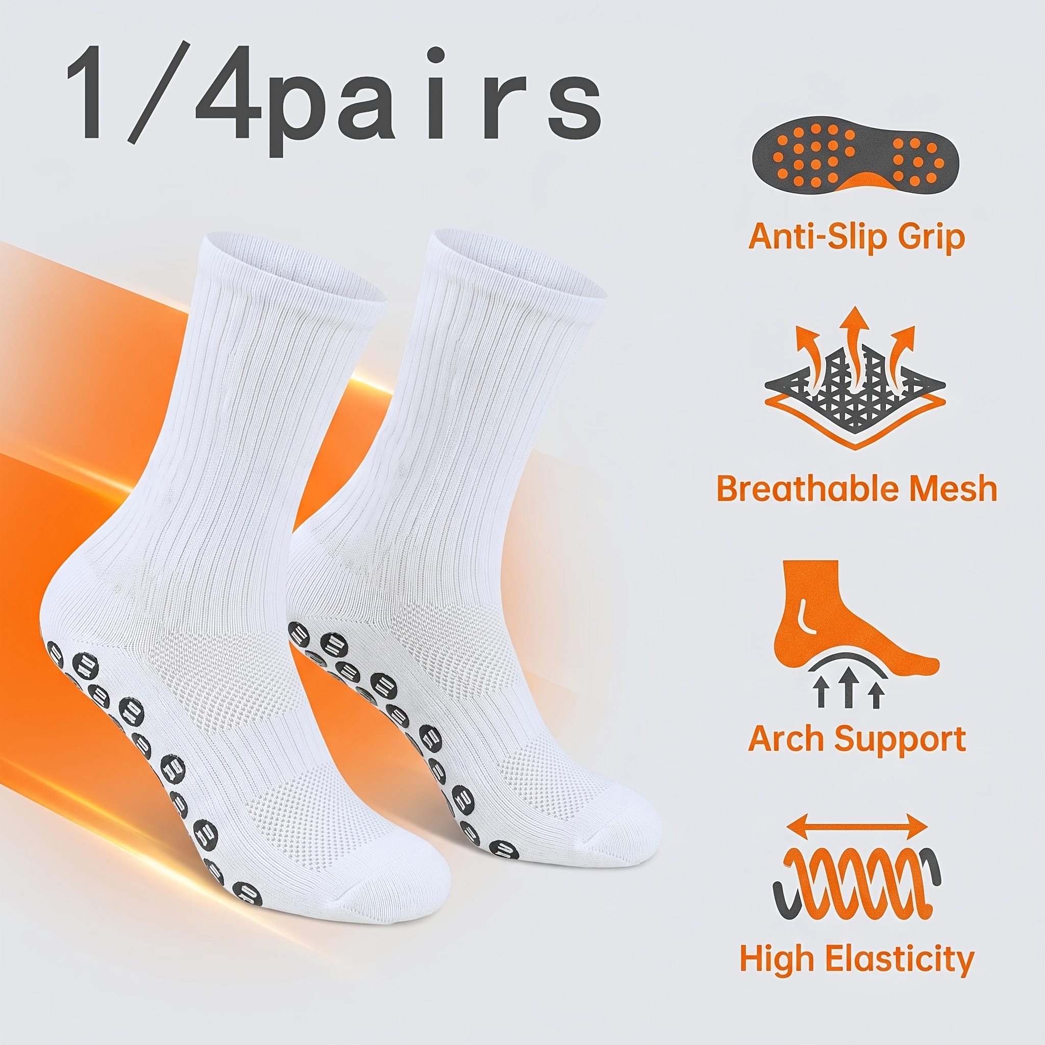 men grip socks sold on Temu Australia
