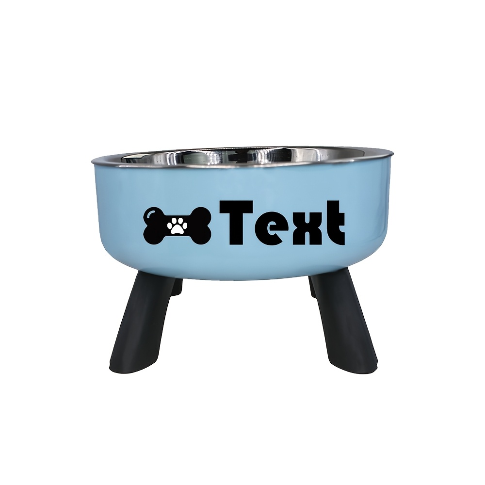 Customized Cat Bowl with Automatic Drinking Water Feature