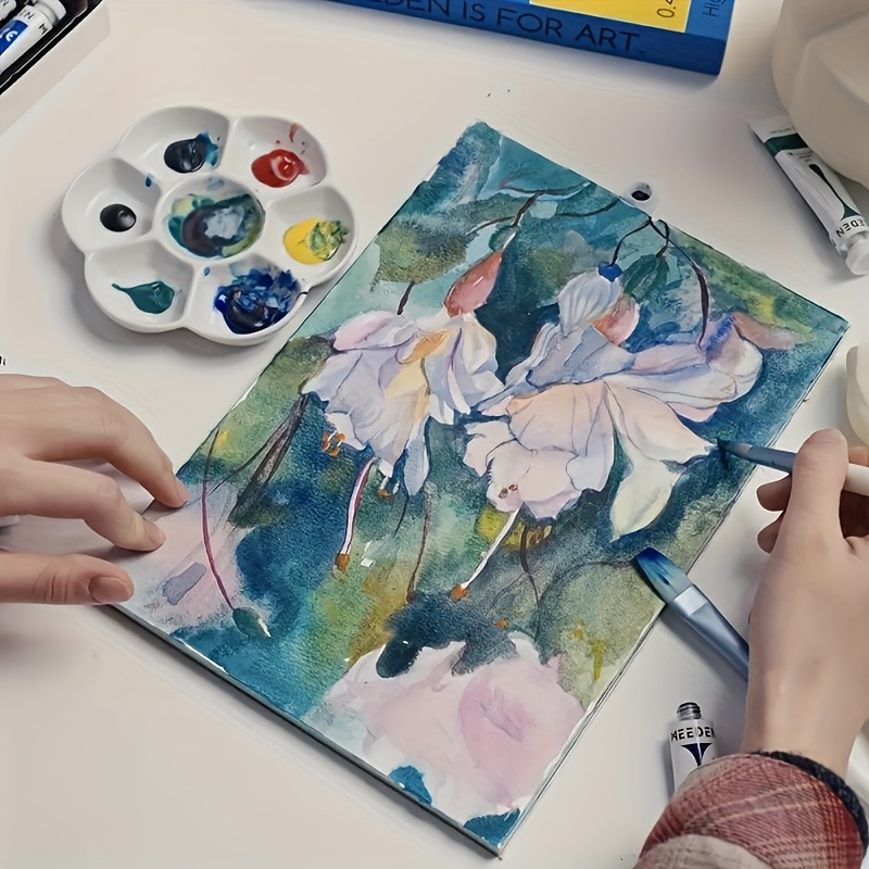Peintures Aquarelles Opaques - Lot De 24 Couleurs - Palette De Tons Gris Et Couleurs Mates - Fort Pouvoir Couvrant - Pour Artistes Et Amateurs