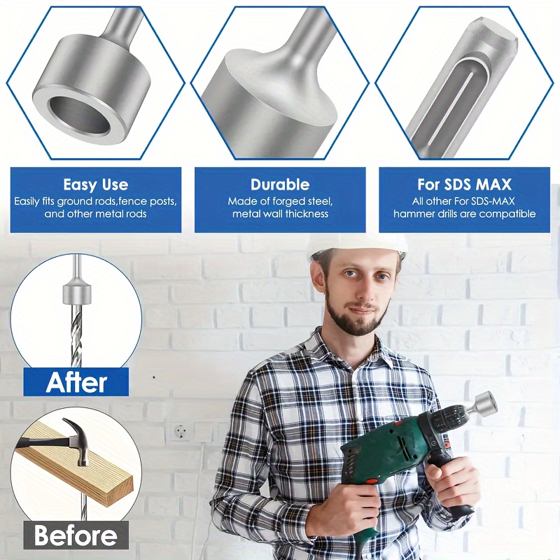 StealthMountsBH MW18 BLK 2 Schwarzer Bit Halter Für Milwaukee - Foto 2