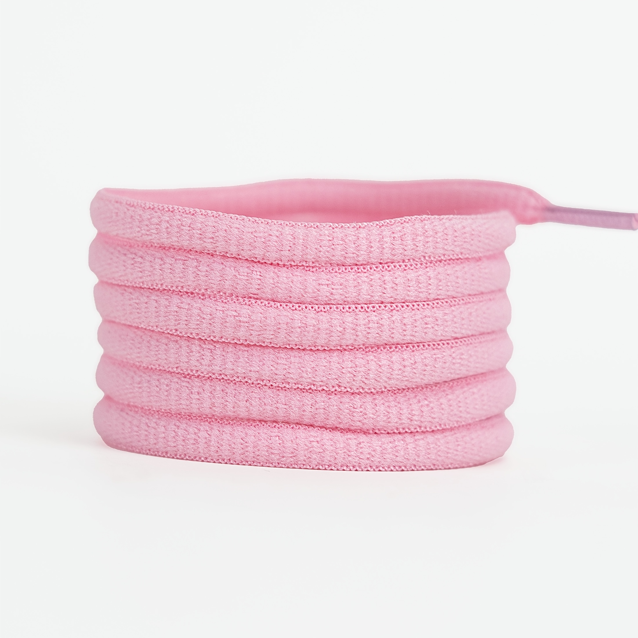 A Pair Of Upgraded Thickened Casual And Versatile Shoelaces In 6mm Polyester With A Half-oval Shape In Colors, Without Battery