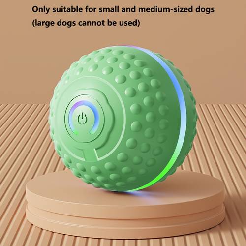 1pc automatic bouncing ball dog toy jumping ball for dogs usb rechargeable suitable for small to medium dogs for indoor and outdoor play