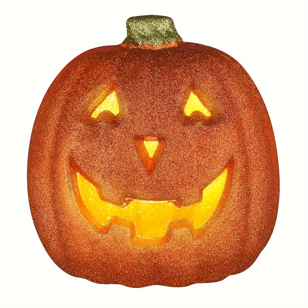 

Decorative Pumpkin Lantern - Plastic Freestanding Jack-o'-lantern Light, Battery Operated (aaa Batteries Not Included), Indoor & Outdoor Holiday Decoration For & Thanksgiving - 1 Pack