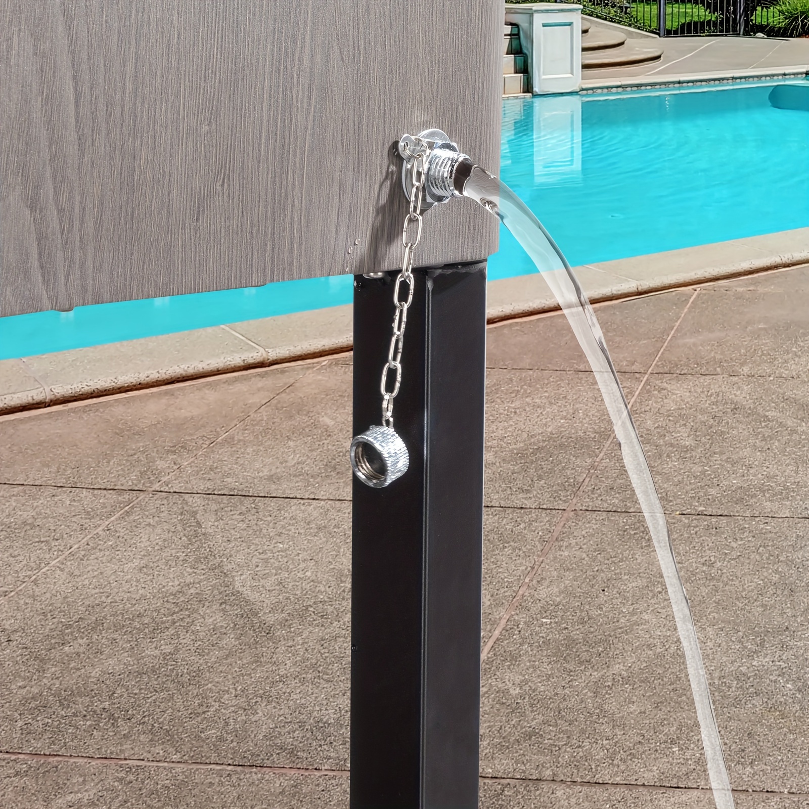 Commercial-Grade Outdoor Grey Wood-Grain Insulated Cooler Cart - Ice Retention for Up to 48 Hours - For Market Stalls & Camping - Durable & Spacious - Ideal Gift for Outdoor Enthusiasts