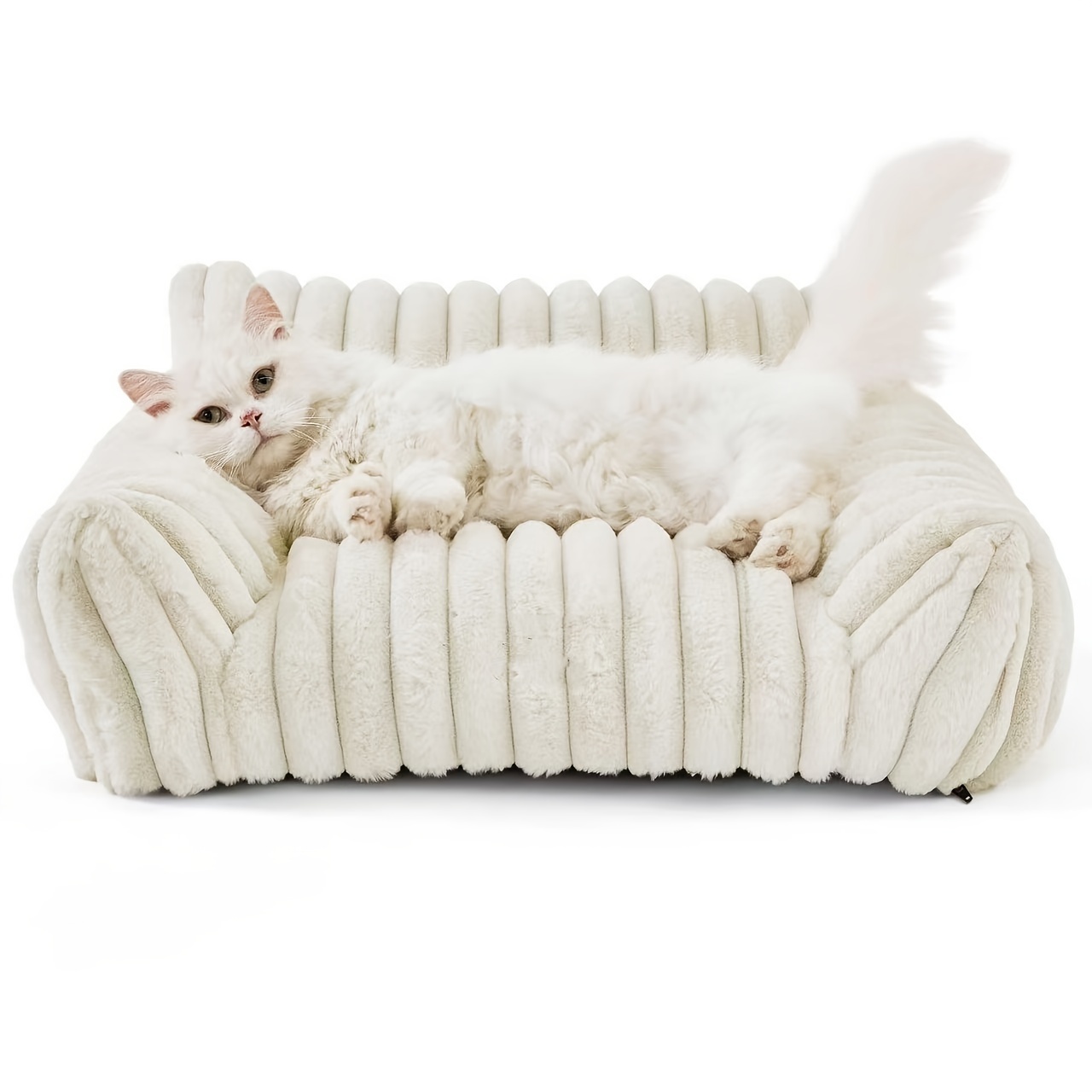 hot selling pet cat small sofa washable and warm for winter Product details 2