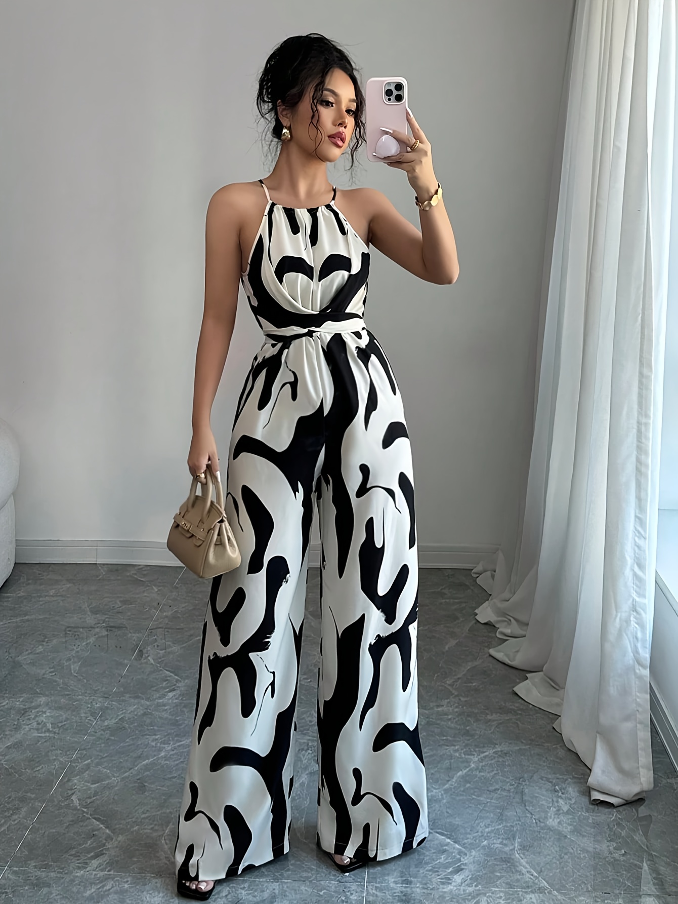 sachin and babi light blue dress Women's Beautiful Essence Jumpsuit, White main image 1