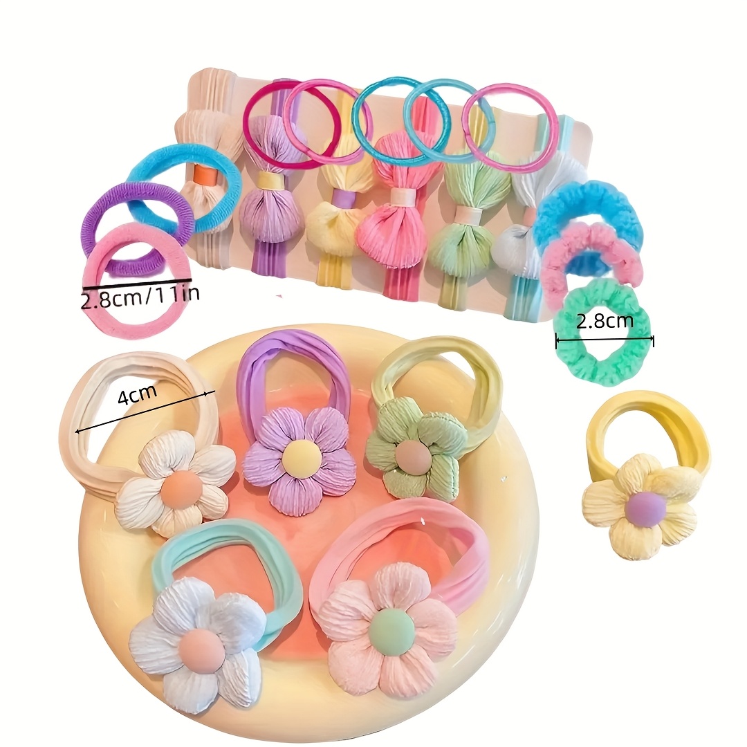 210-Piece Cute Bow and Flower Hair Additions Set