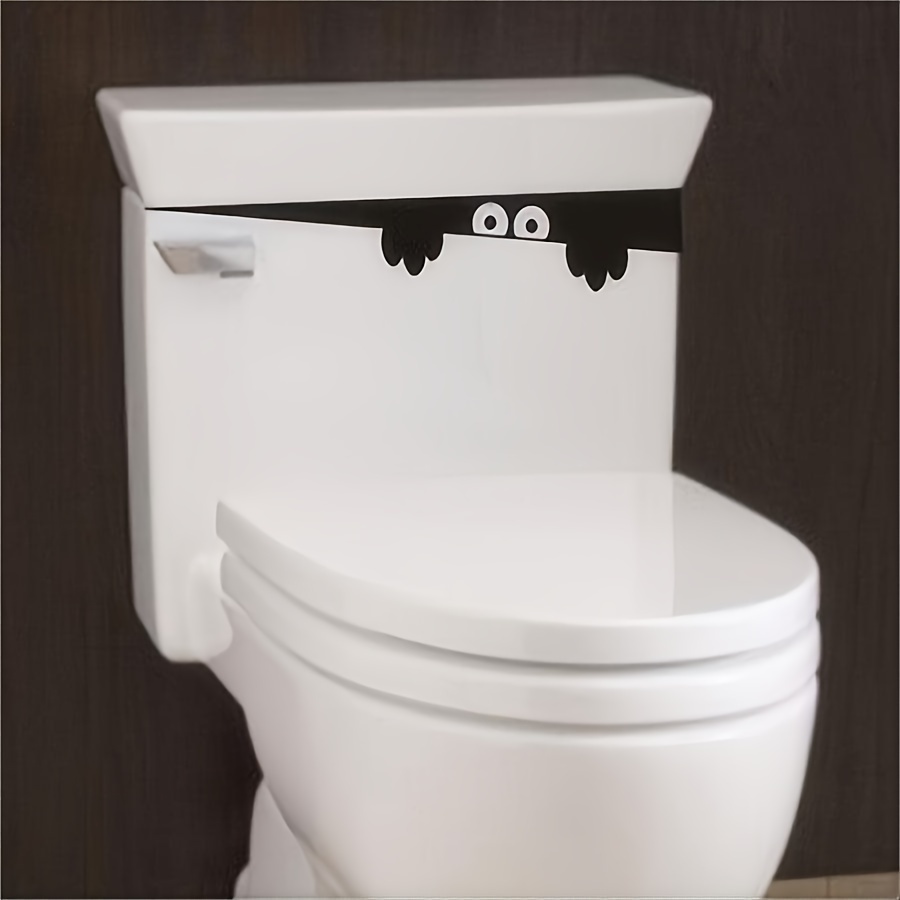 

1pcs Lid Decal, Pvc -adhesive Bathroom , Accessories, Decals For Toilets And Bathroom Cabinets